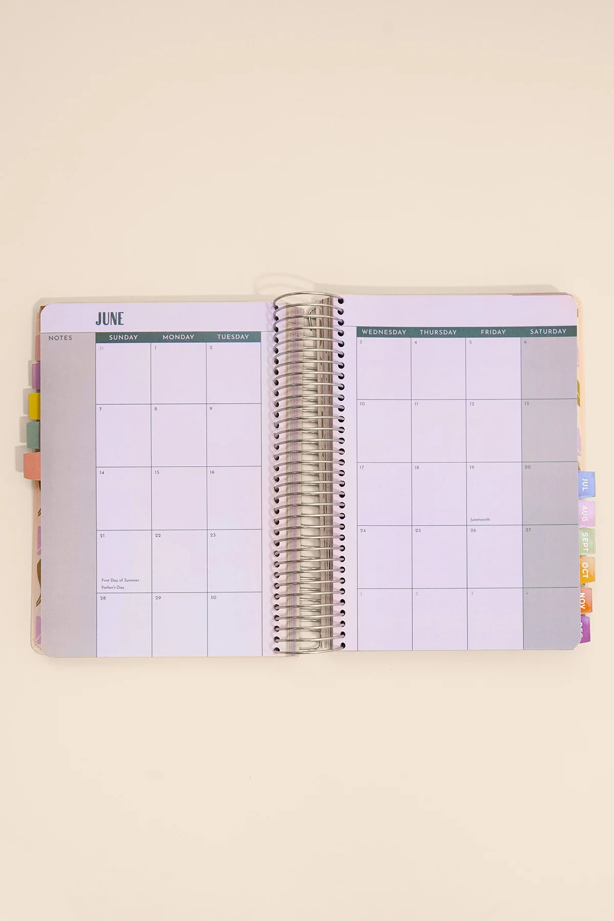 2026 Fit Planner + Stickers - Multicolor Floral - Image 7
