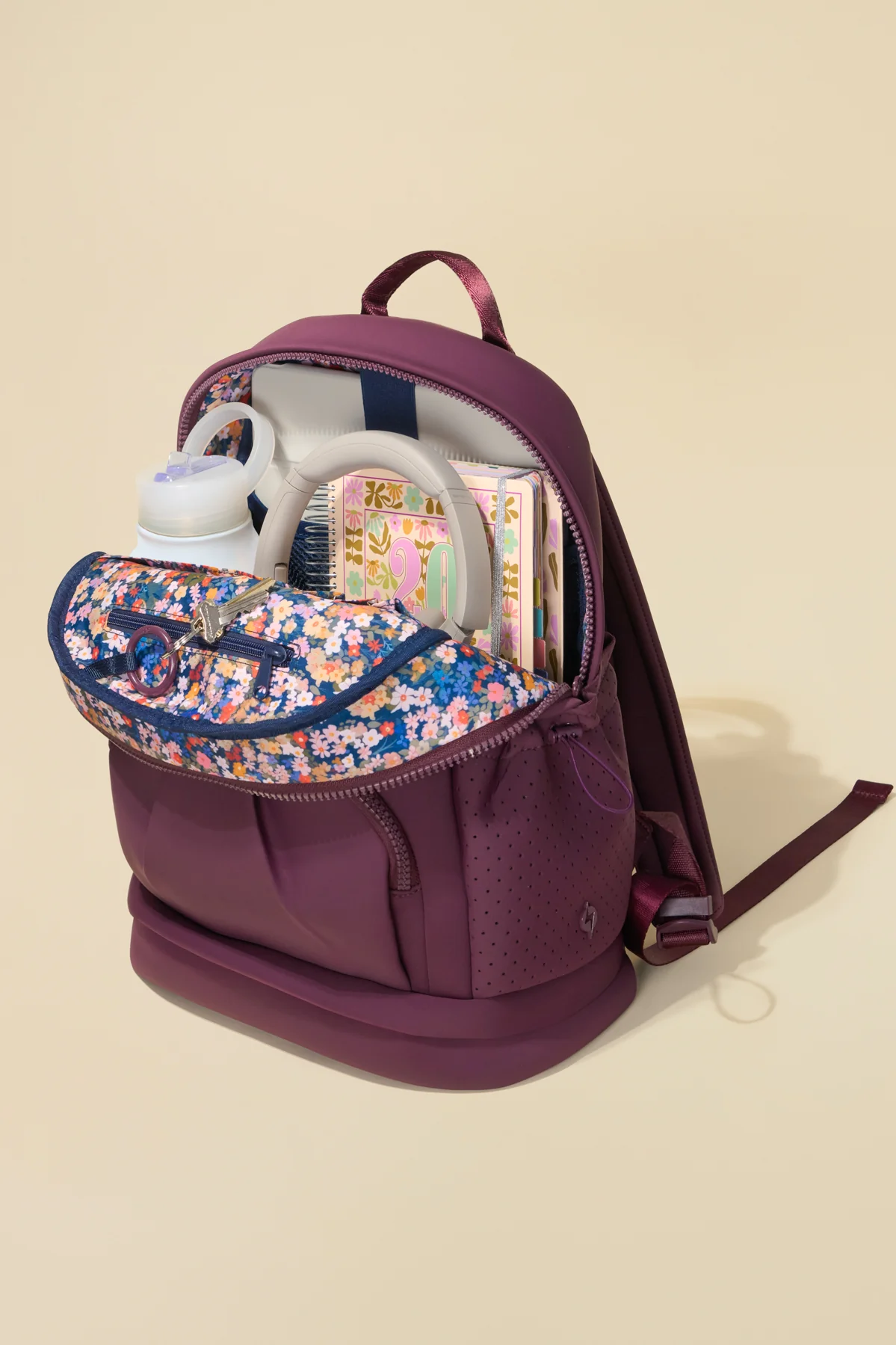 Cora Backpack - Mulberry - Image 7