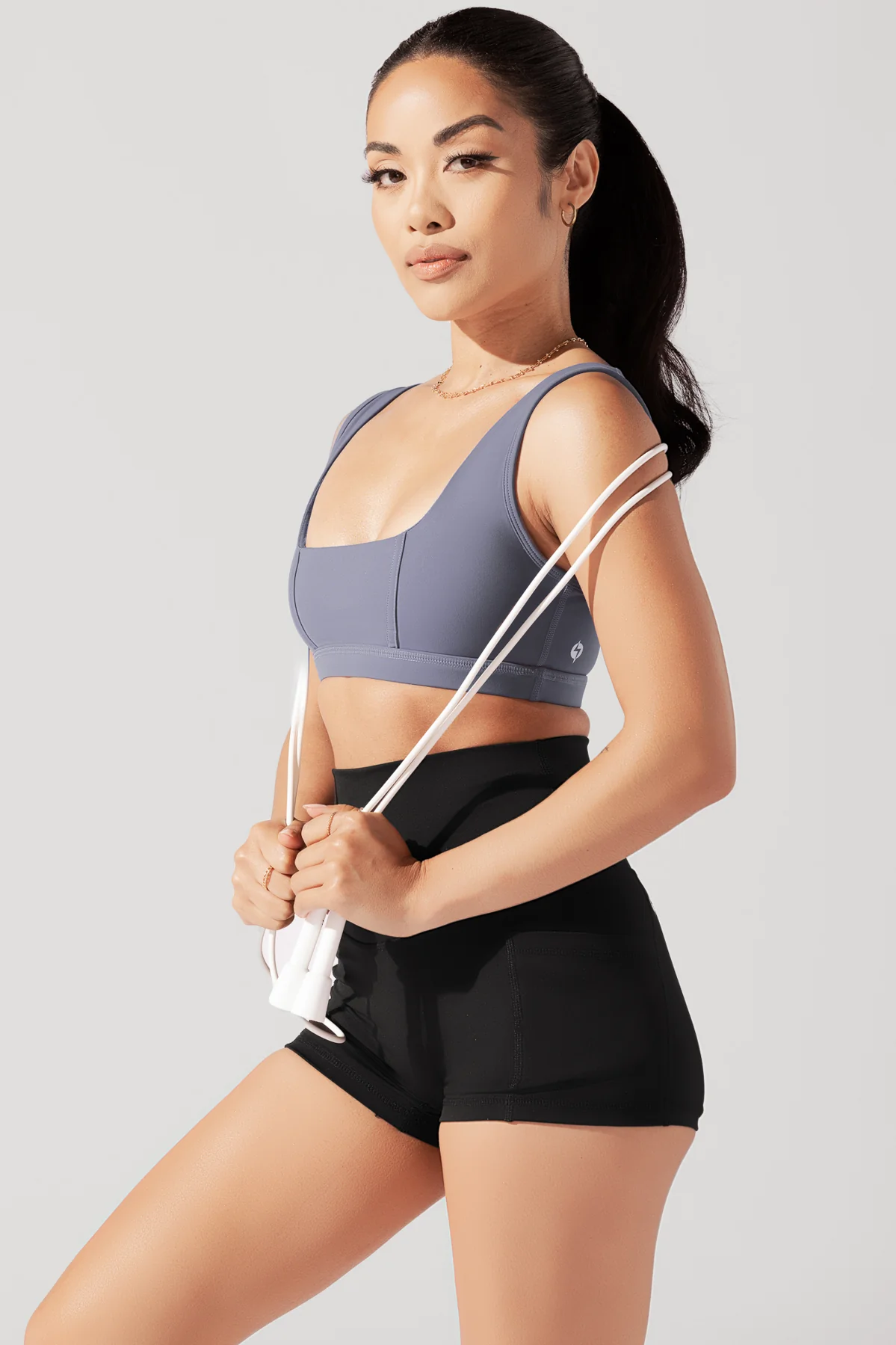 Corset Bra - Blue Mist - Image 3