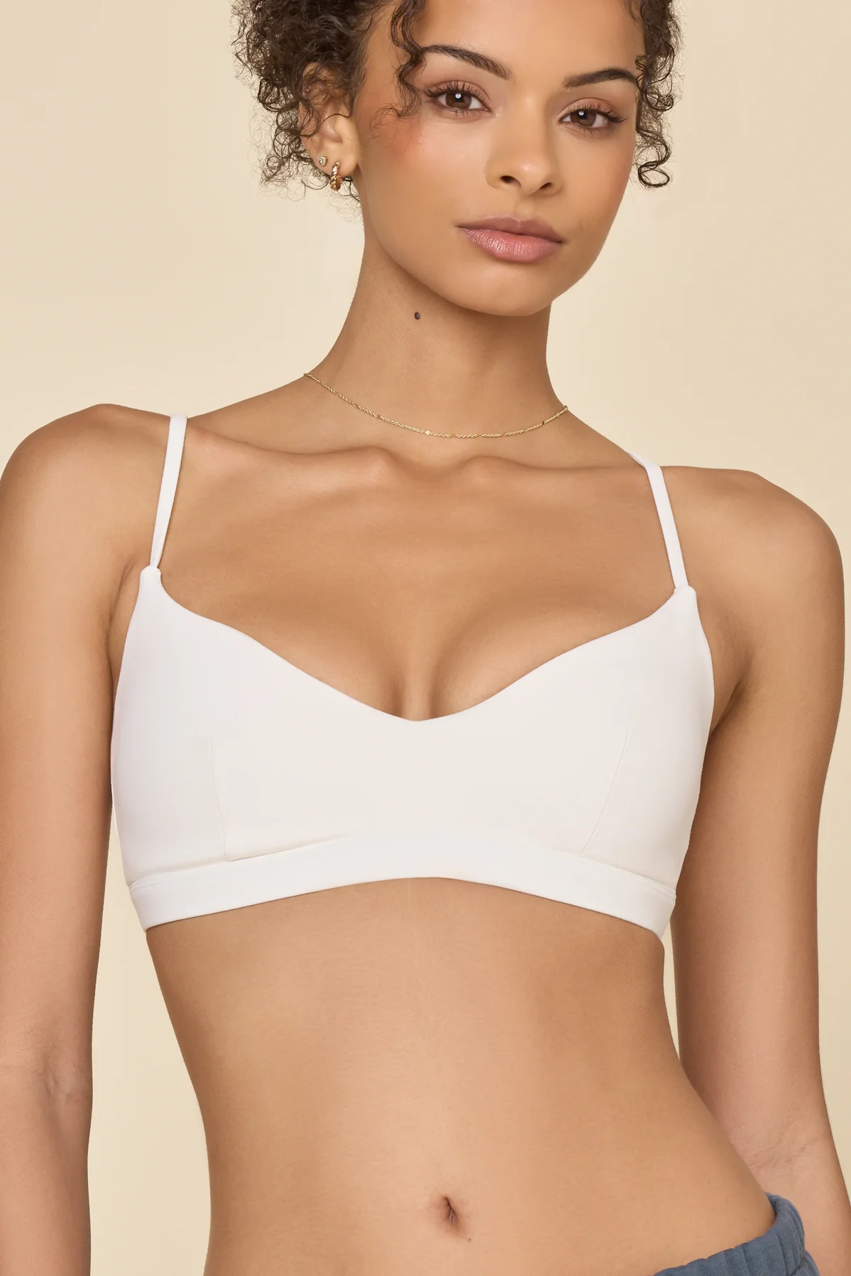 Dainty Bra - Cream - Image 7