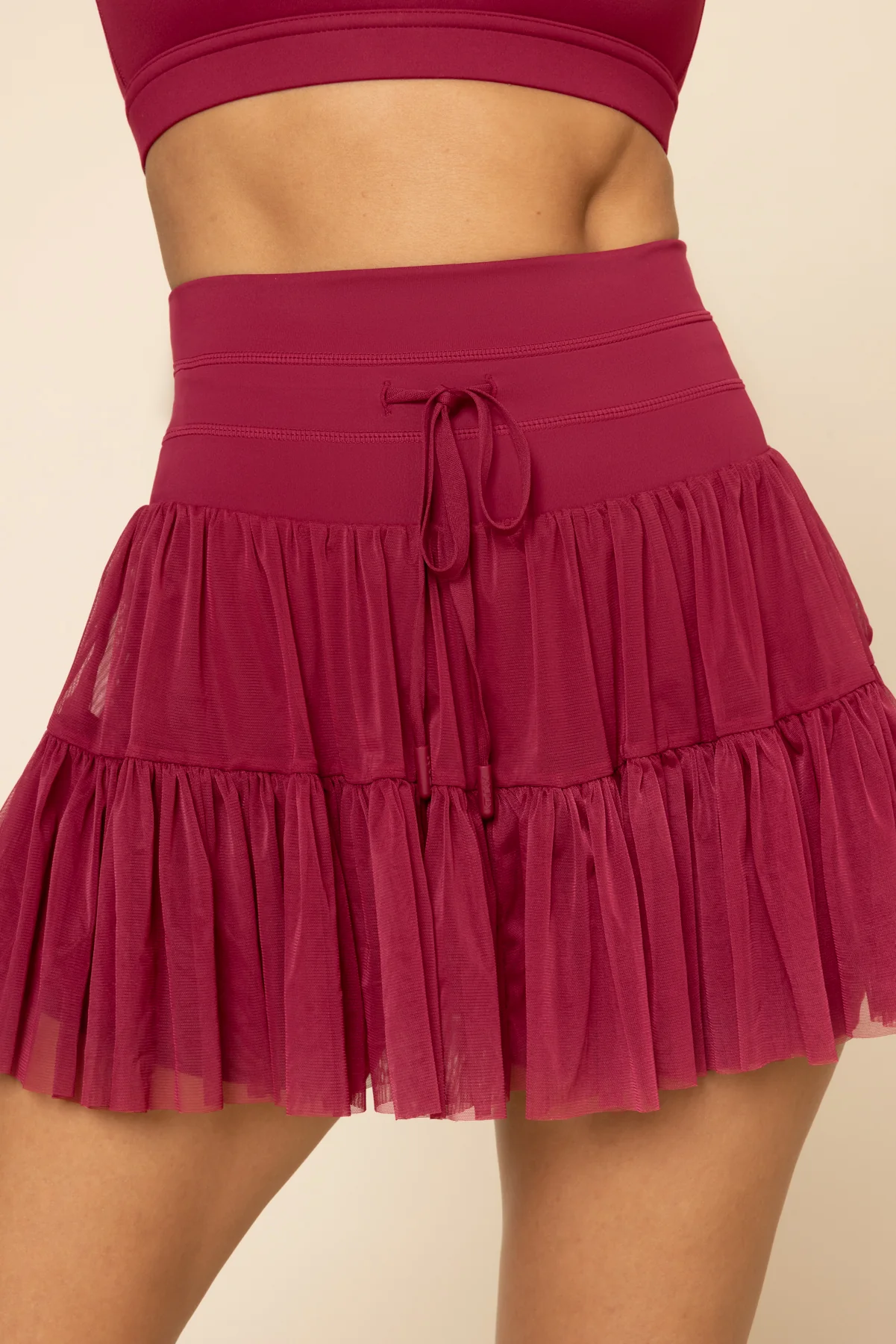 Pirouette Skort - Ruby - Image 2
