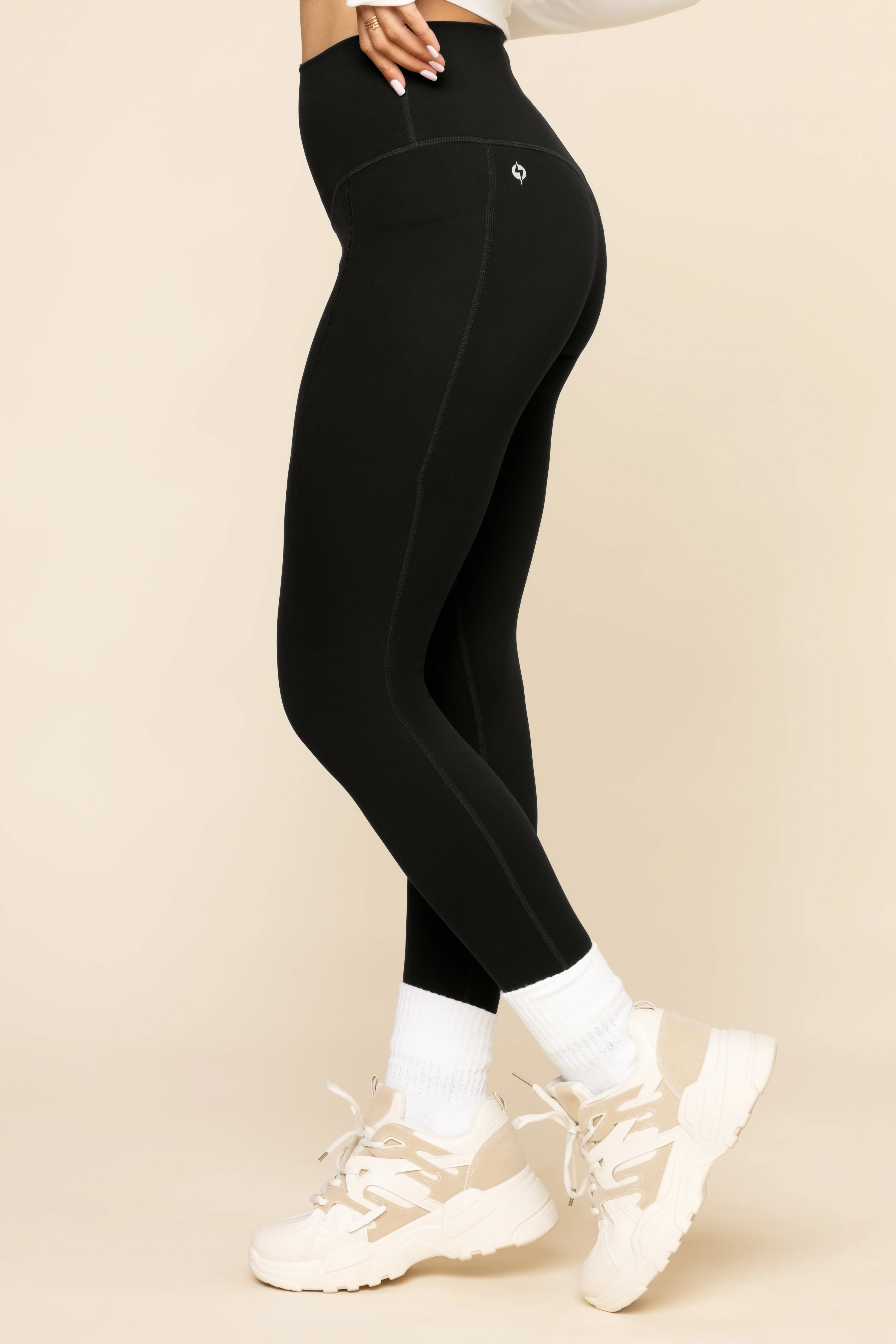 Supersculpt™ Legging with Pockets - Black - Image 5