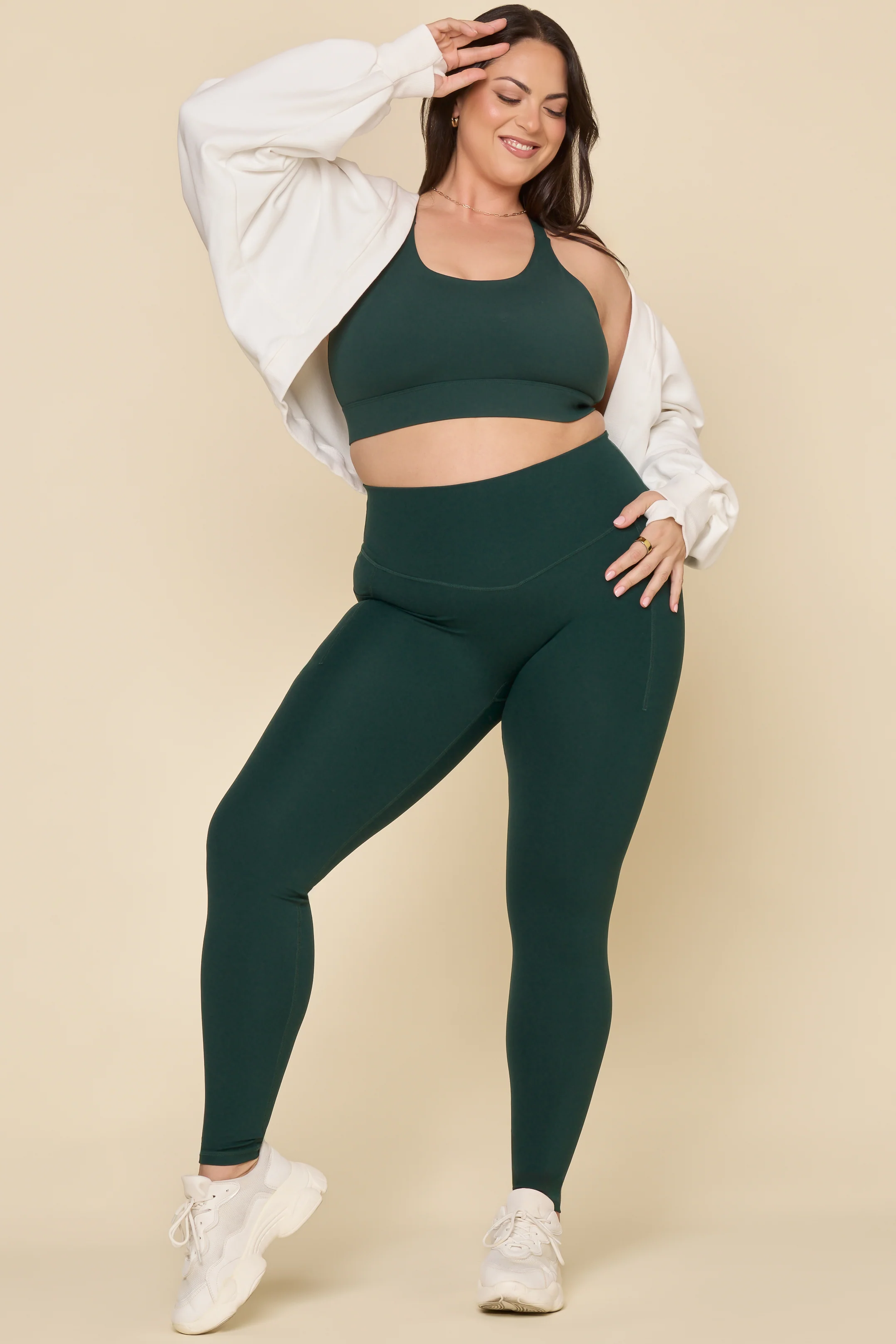Supersculpt™ Legging with Pockets - Pine - Image 2